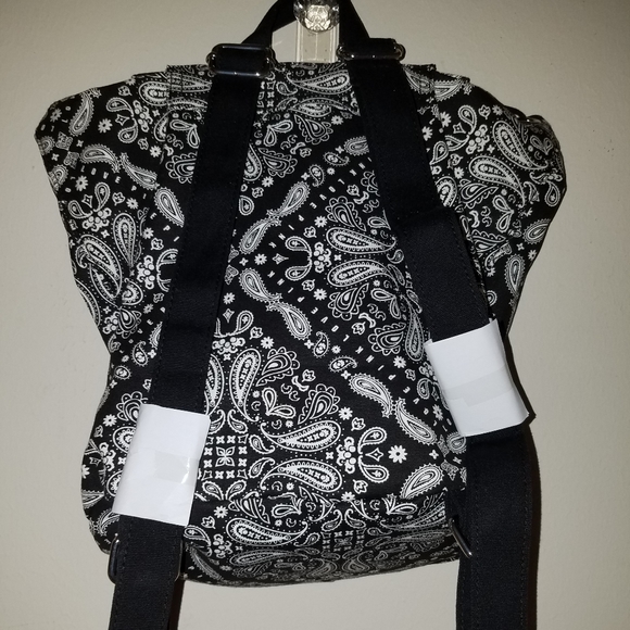 PINK Victoria's Secret Handbags - VICTORIAS secret PINK Black and white mini backpac